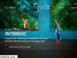 Sites similar to sarasotaballet.org