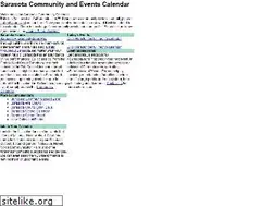 Sites similar to sarasotacalendar.com