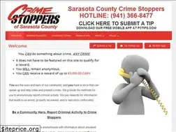 Sites similar to sarasotacrimestoppers.com