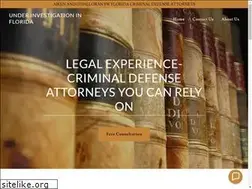 Sites similar to sarasotacriminaldefender.com