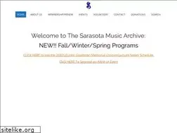 Sites similar to sarasotamusicarchive.org