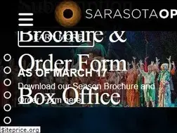 Sites similar to sarasotaopera.org