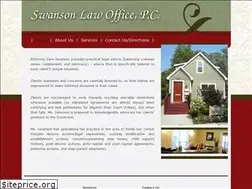 Sites similar to saraswansonlawoffice.com