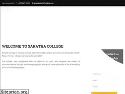 Sites similar to sarathaarts.ac.in