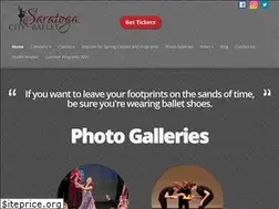 Sites similar to saratogacityballet.com