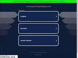 Sites similar to saratogaspringslodging.com