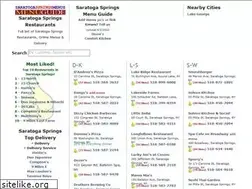 Sites similar to saratogaspringsmenus.com