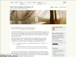 Sites similar to saravananthirumuruganathan.wordpress.com