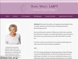 Sites similar to sarawesttherapy.com