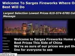 Sites similar to sargesfireworks.com