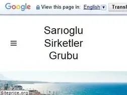 Sites similar to sarioglugroup.com