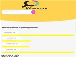 Sites similar to sarisayfalar.web.tr