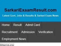 Sites similar to sarkariexaamresult.com