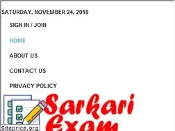 Sites similar to sarkariexam.me