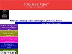 Sites similar to sarkariindresult.com