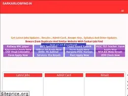 Sites similar to sarkarijobfind.in