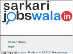Sites similar to sarkarijobswala.in
