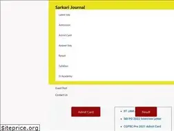 Sites similar to sarkarijournal.com