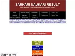 Sites similar to sarkarinaukariresult.info