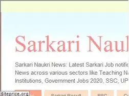 Sites similar to sarkarinaukri-new.blogspot.com