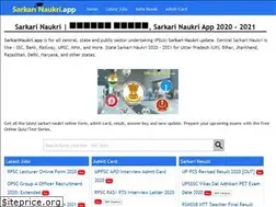 Sites similar to sarkarinaukri.app