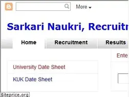Sites similar to sarkarinaukriresults.blogspot.in