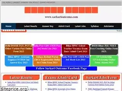 Sites similar to sarkarioutcome.com