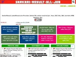 Sites similar to sarkariresultalljob.com