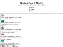 Sites similar to sarkariresultnaukri.com