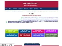 Sites similar to sarkariresultnic.in