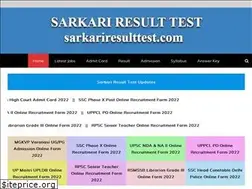 Sites similar to sarkariresulttest.com