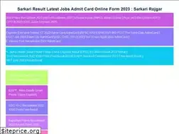 Sites similar to sarkarirojgars.in