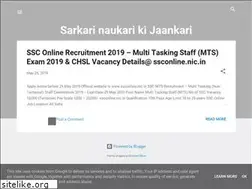 Sites similar to sarkarynaukari.blogspot.com