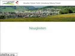 Sites similar to sarmenstorf.ch