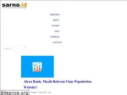 Sites similar to sarno.id