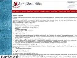 Sites similar to sarojsecurities.com