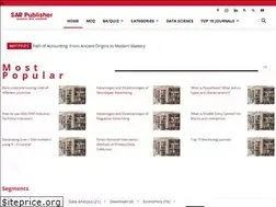 Sites similar to sarpublisher.com