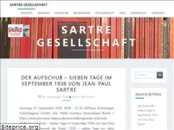 Sites similar to sartre-gesellschaft.de