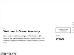 Sites similar to sarumacademy.org