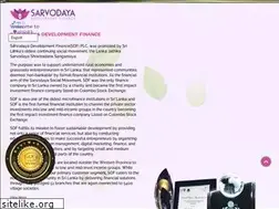 Sites similar to sarvodayafinance.lk