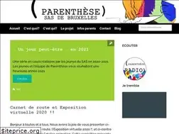 Sites similar to sas-parenthese.be