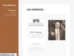 Sites similar to sas-sprengel.de