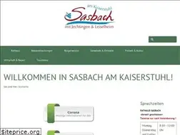 Sites similar to sasbach-online.de