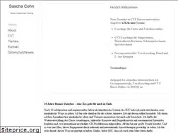Sites similar to sascha-cohn.de