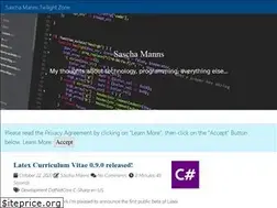 Sites similar to saschamanns.de
