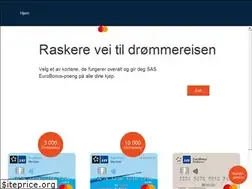 Sites similar to saseurobonusmastercard.no