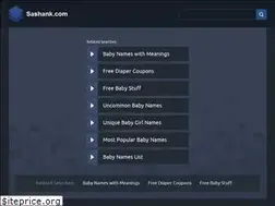 Sites similar to sashank.com