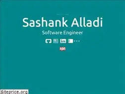 Sites similar to sashank.xyz