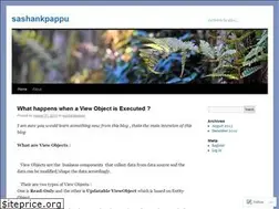 Sites similar to sashankpappu.wordpress.com