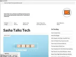 Sites similar to sashatalkstech.com